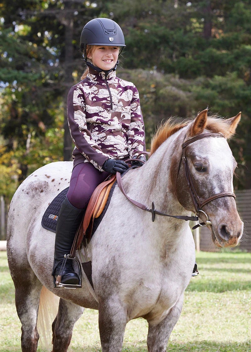 Pantalon équitation femme Equithème Verona - gris/blanc - 40