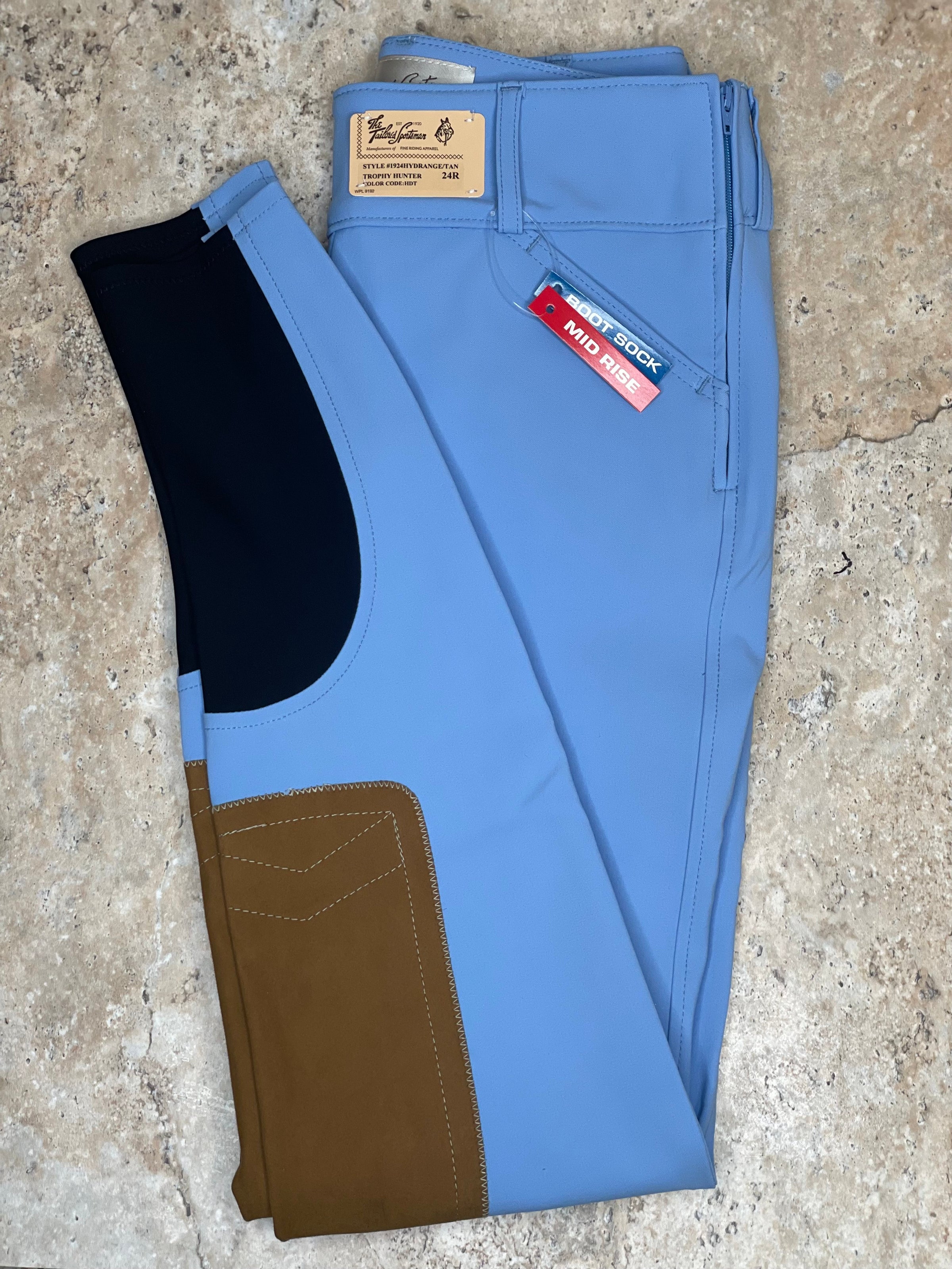 Culotte Chasse Tailored Sportsman Trophy Hunter 28 Marron Taille Basse Fermeture Latérale