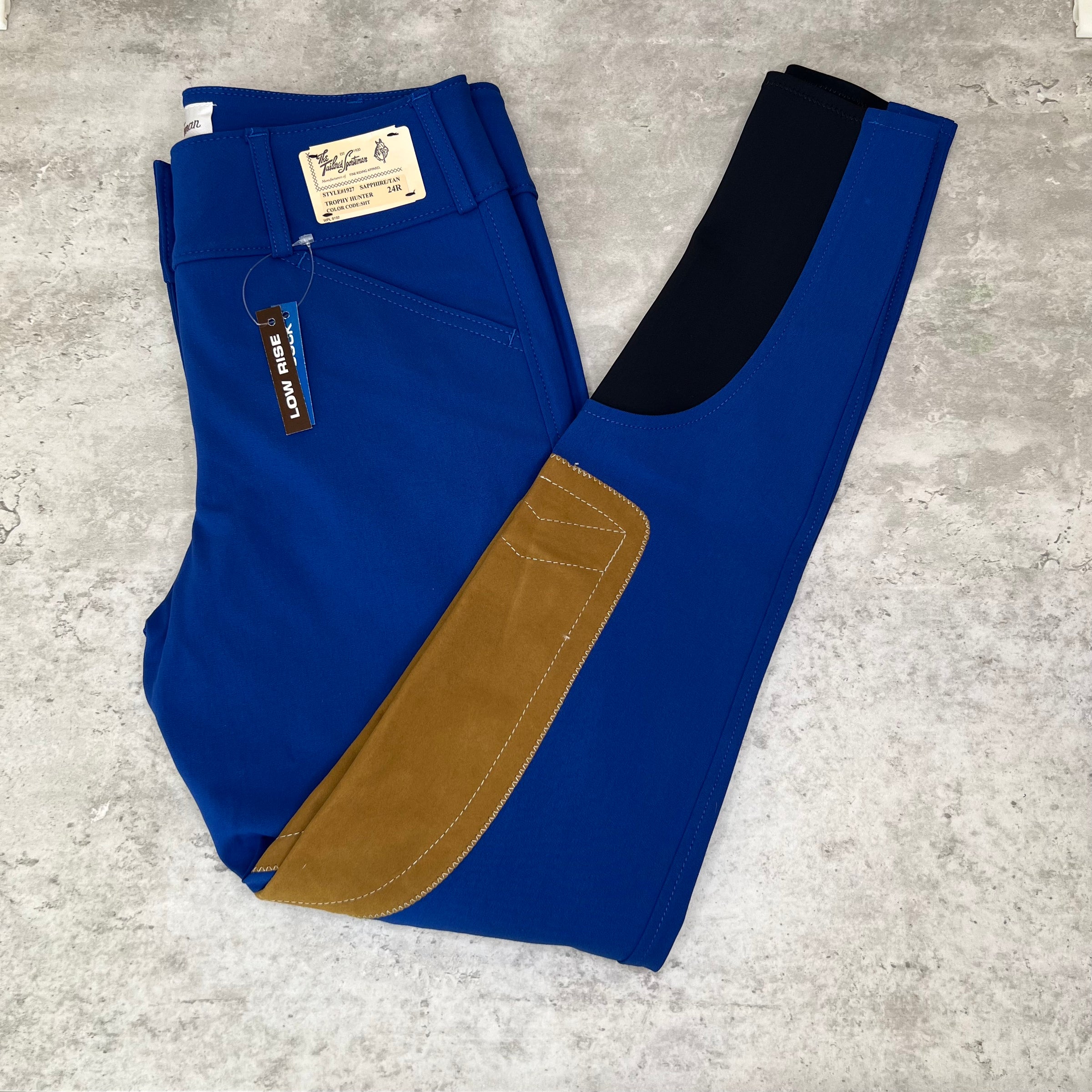 Tailored Sportsman Mid-Rise Side Zip Boot Sock Bottom