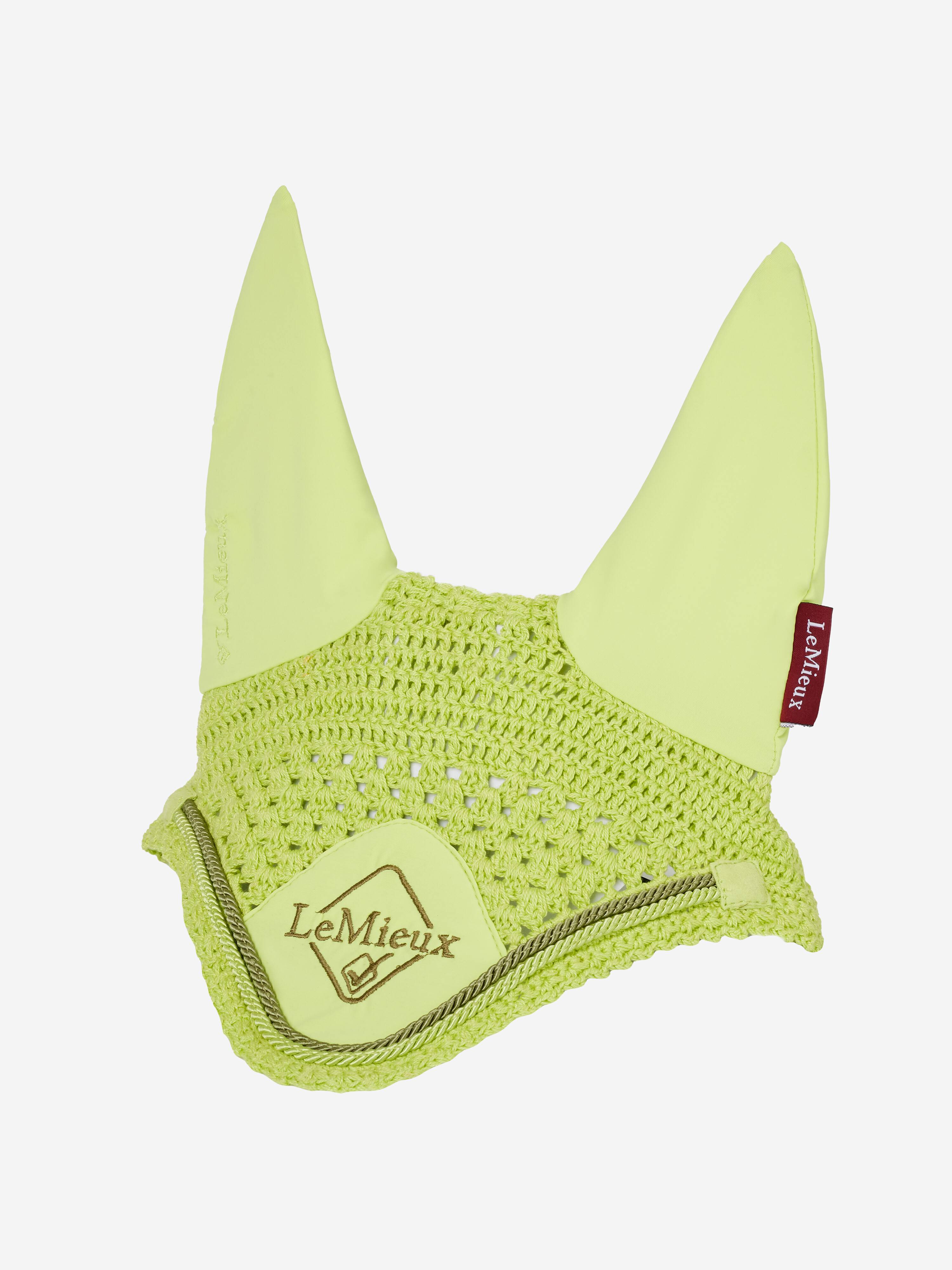 LeMieux Classic Lycra Fly Hood Chilli - Capucha Para Caballo Unisex - Lyra Suave, Ajuste Seguro Bajo Brida