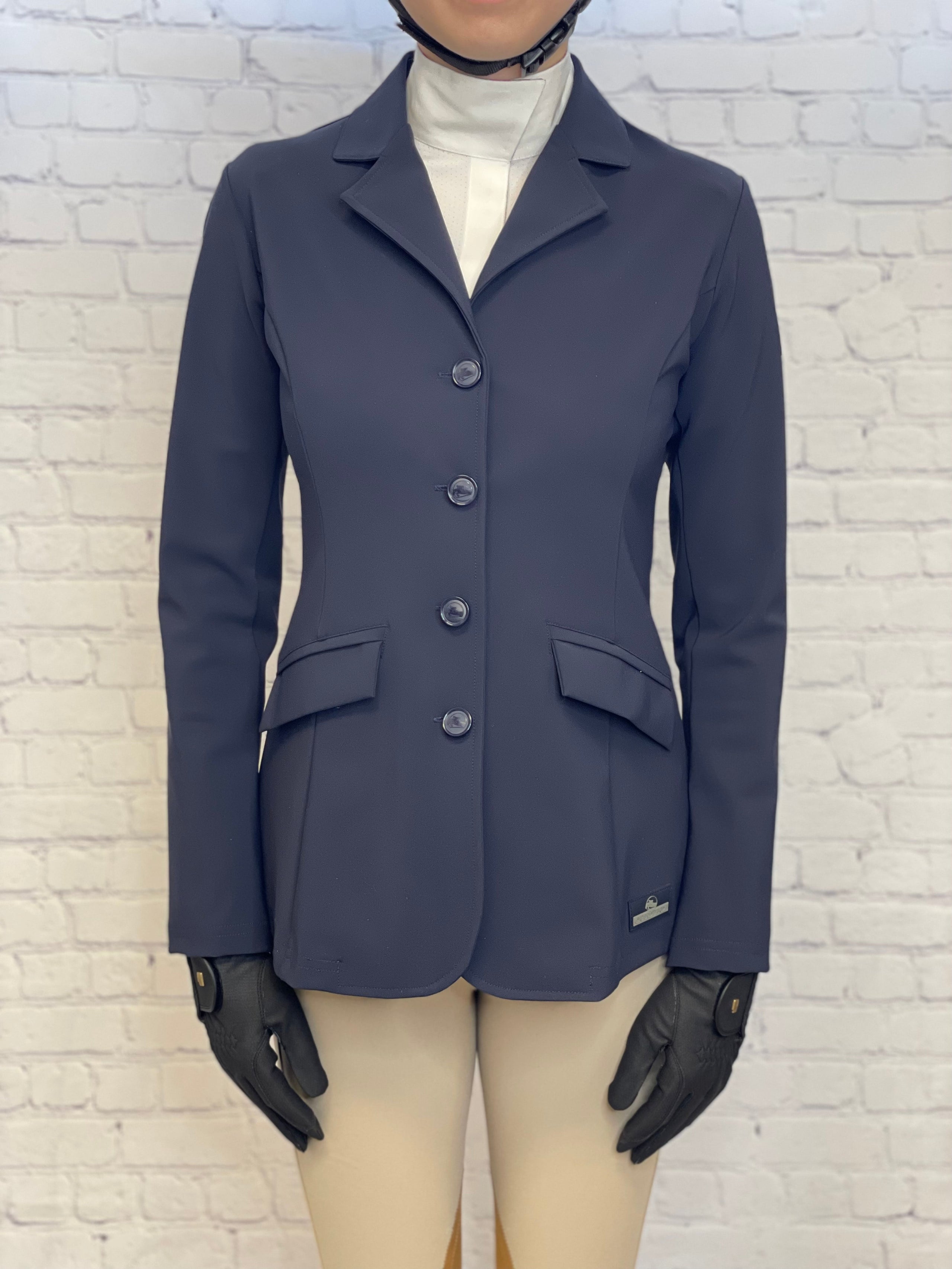 Women’s Size 16T Slim Navy Grand store Prix Horseback Riding Show Coat. Good Condition