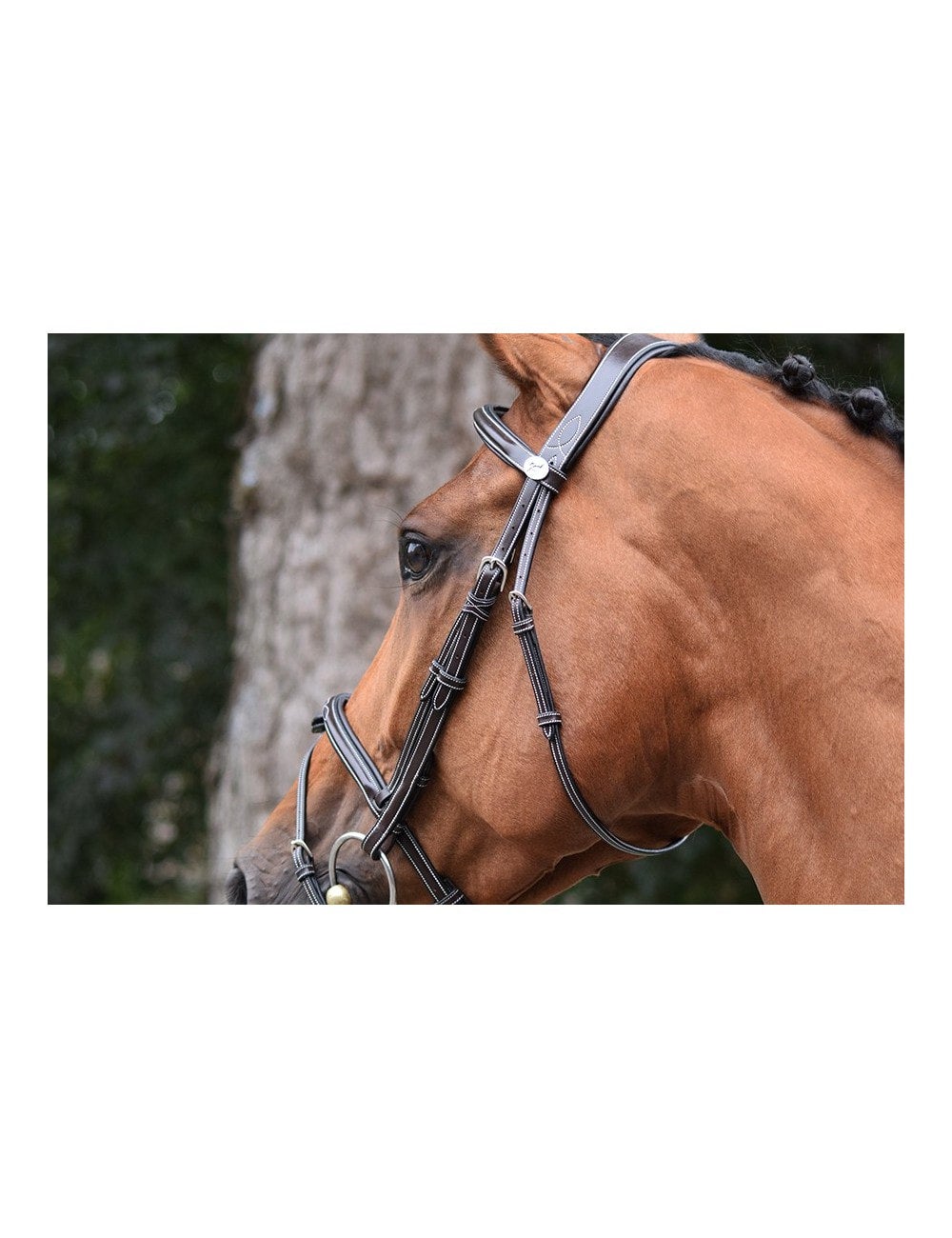 Nunn Finer All Leather Side Reins - Havana