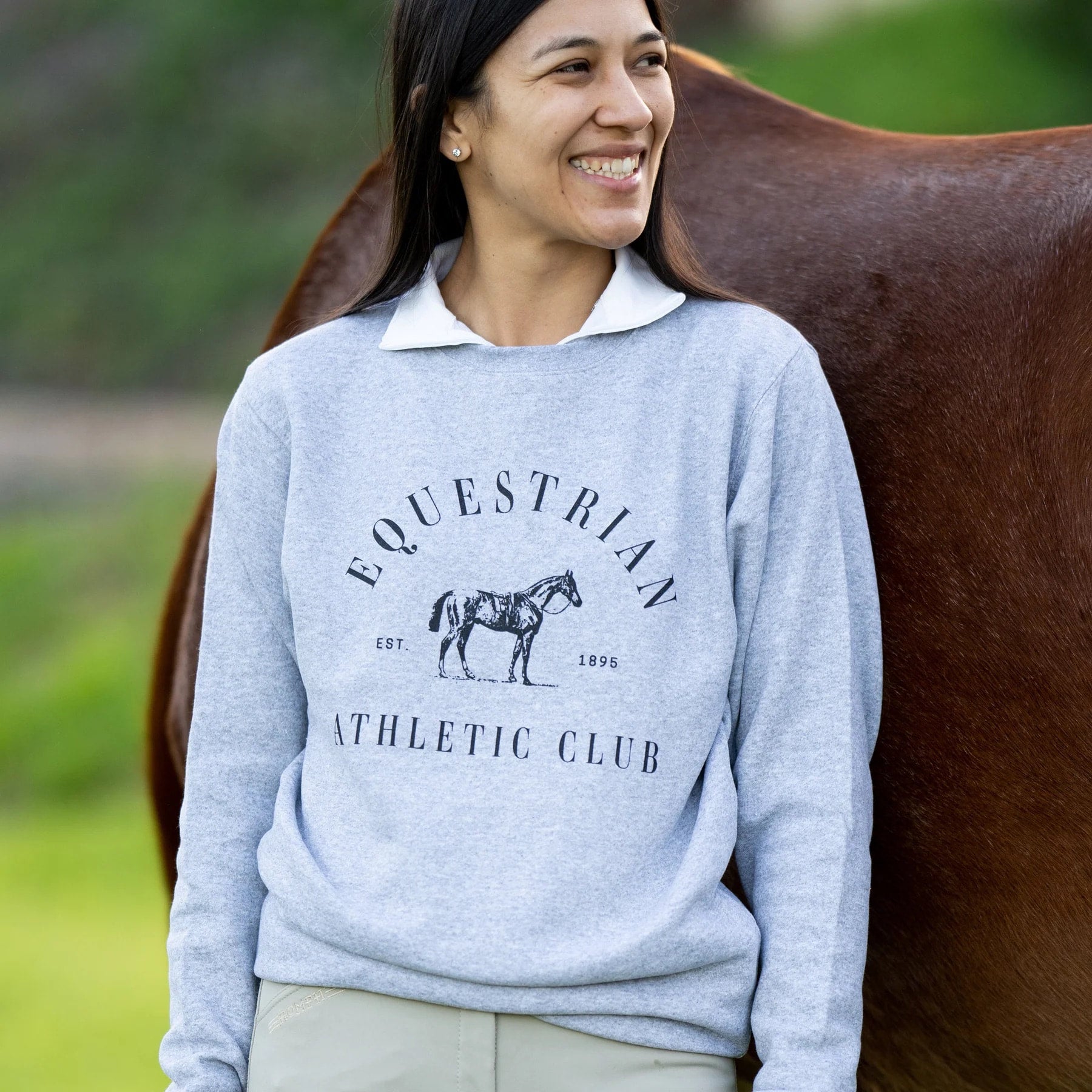 TKEQ- Sweatshirt Equestrian Athletics